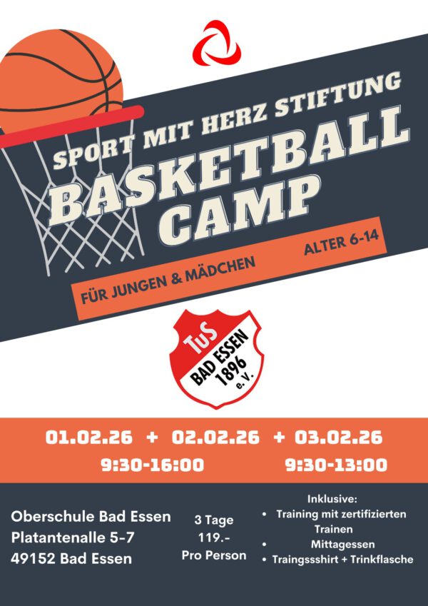 2026 Zeugnisferien Basketballcamp Bad Essen