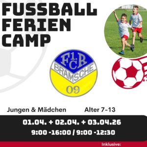 2026 Osterferien Fußballcamp Bramsche