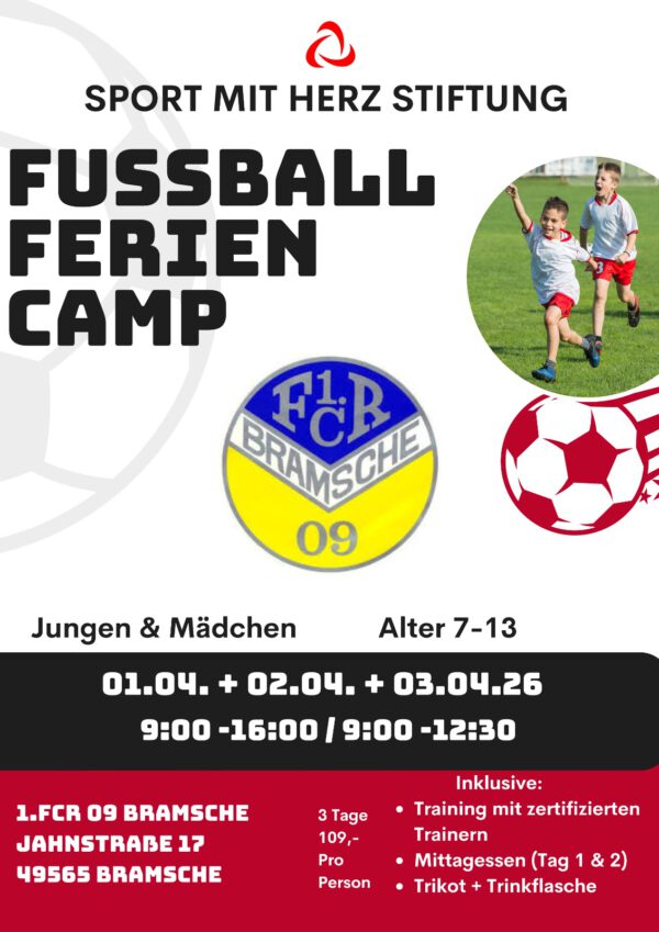 2026 Osterferien Fußballcamp Bramsche