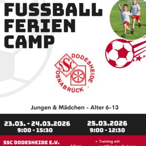 2026 Osterferien Fußballcamp Dodesheide