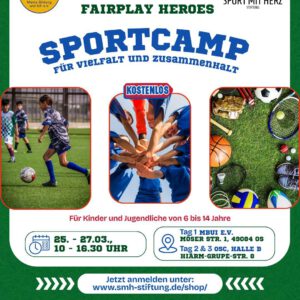 2026 Osterferien Sportcamp Fairplay Heroes – für Vielfalt und Zusammenhalt