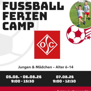 2026 Sommerferien Fußballcamp OSC