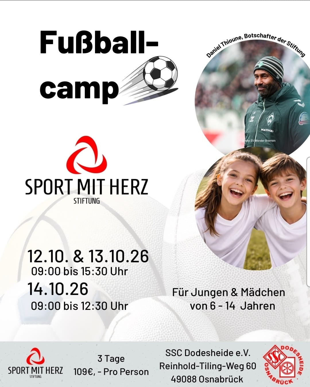2026 Herbstferien Fußballcamp Dodesheide